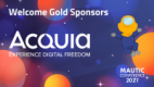 Welcome Gold Sponsors Acquia